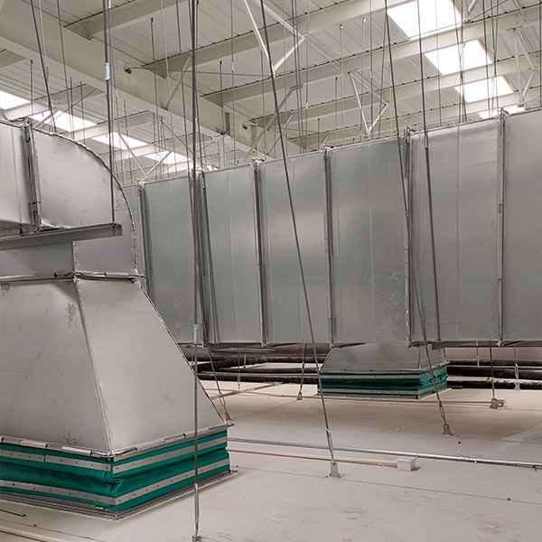 通风管道工程现场