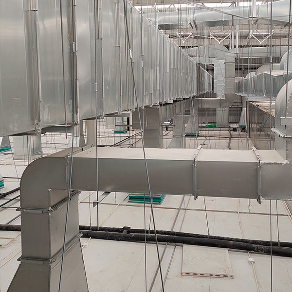 通风管道工程现场