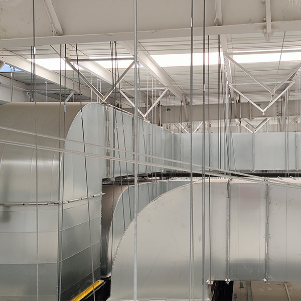 通风管道工程现场