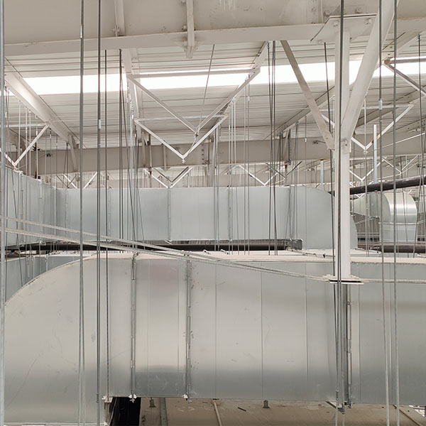 通风管道工程现场